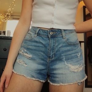 Arizona Jean Company Distressed Shorts